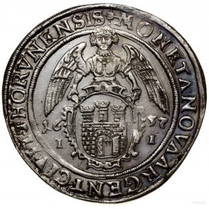 Talar, 1637, mennica Toruń; Aw: Półpostać króla w prawo...