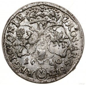 Szóstak, 1680 TLB, mennica Kraków; popiersie króla w zb...