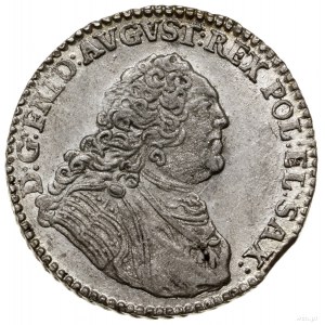 1/6 talara (4 grosze), 1763 FWôF, Drezno; Kahnt 565, Ko...