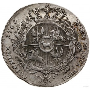 Talar, 1766 FS, Warszawa; Aw: Popiersie króla w zbroi, ...