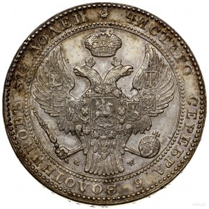 1 1/2 rubla = 10 złotych, 1836 MW, Warszawa; duże cyfry...