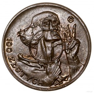 100 złotych, 1925, Warszawa; Mikołaj Kopernik, bez napi...