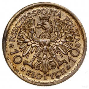 10 złotych, 1925, Warszawa; 900. rocznica koronacji Bol...