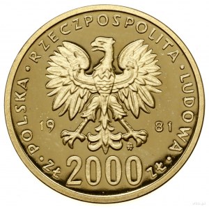 2.000 złotych, 1981, Warszawa; Władysław I Herman (1079...