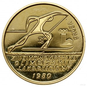 2.000 złotych, 1980, Warszawa; XIII Zimowe Igrzyska Oli...