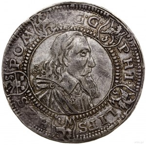 Talar, 1613, Szczecin; Aw: Popiersie księcia zwrócone w...