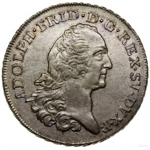 2/3 talara (gulden), 1763, Szczecin; inicjały IH–L (min...