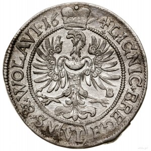 6 krajcarów, 1674, Brzeg; odmiana z dużą głową księcia;...