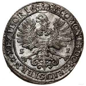 15 krajcarów, 1675, Oleśnica; litery S-P (mincerza Samu...