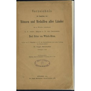 Dr. Eugen Merzbacher – Verzeichnis der Sammlung von Mün...