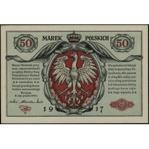 50 marek polskich, 9.12.1916; „jenerał”, seria A, numer...