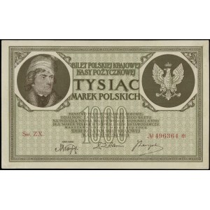 1.000 marek polskich, 17.05.1919; znak wodny - „Orły i ...