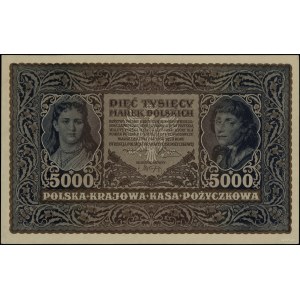 5.000 marek polskich, 7.02.1920; seria III-I, numeracja...