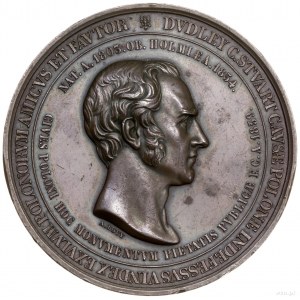 Medal upamiętniający sir Dudleya C. Stuarta, wiernego p...
