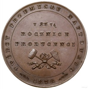 Medal na pamiątkę 25. rocznicy narodzin przemysłu nafto...