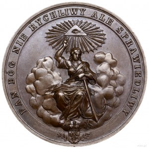 Medal na pamiątkę „rzezi kroskiej”, 1893, projektu Juli...