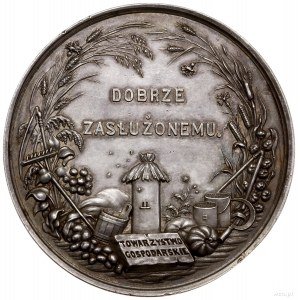 Medal nagrodowy Galicyjskiego Towarzystwa Gospodarczego...