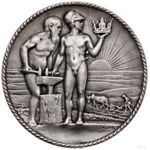 Medal Legiony Polskie, 1916, medal projektu Jana Wysock...