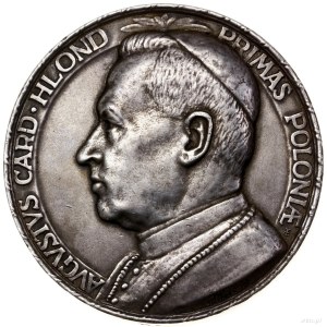 Medal pamiątkowy August Hlond, 1930, projektu Jana Wyso...