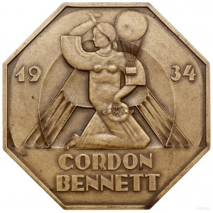 Medal na pamiątkę XXII Pucharu Gordona Bennetta, 1934, ...