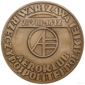 Medal na pamiątkę Międzynarodowych Zawodów Samolotów Tu...