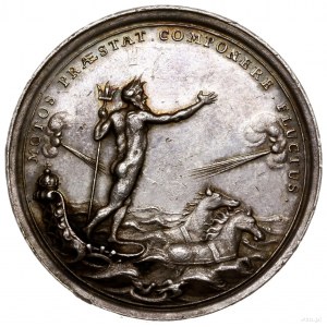Medal upamiętniający bunt grabarzy, 1696, autorstwa Jak...