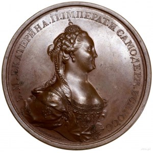 Medal koronacyjny, 1762, autorstwa Timofieja Iwanowa i ...