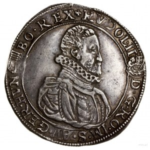 Talar, 1602, mennica Kremnica; Aw: Popiersie władcy w p...