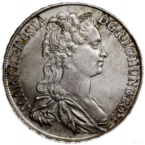 Talar (Antrittstaler), 1741, mennica Wiedeń; Aw: Popier...