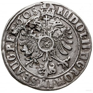 1/2 talara (16 szylingów), 1608, mennica Hamburg; z tyt...