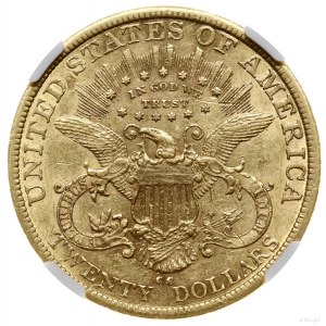 20 dolarów, 1879 CC, mennica Carson City; typ Liberty H...