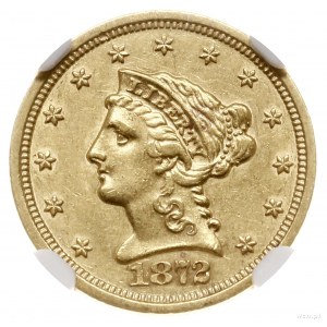 2 1/2 dolara, 1872 S, mennica San Francisco; typ Libert...