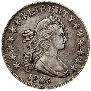 50 centów (1/2 dolara), 1805, mennica Filadelfia; typ D...