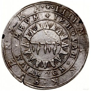 4 marki 1604, mennica Sztokholm; Aw: Popiersie władcy w...