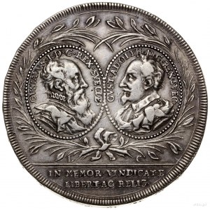 Talar (riksdaler), 1721, mennica Sztokholm; moneta wybi...