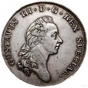 Talar (riksdaler), 1776, mennica Sztokholm; Dav. 1736, ...