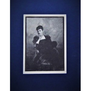 Józef Holewiński(1848-1917), Signora in poltrona, 1922