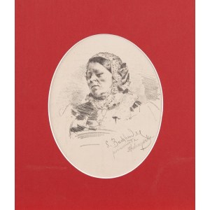 Simon Buchbinder (1853-1908), Woman,1881