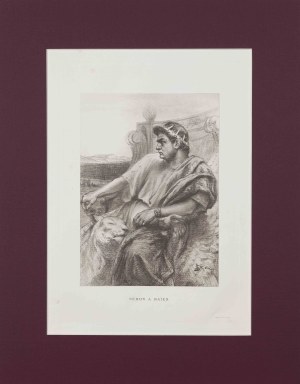 Jan Styka (1858 - 1925), Neron z cyklu Quo Vadis,1901