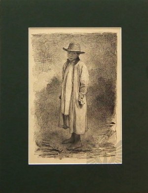 Witold PRUSZKOWSKI (1846-1896), Wiejski chłopak, 1884