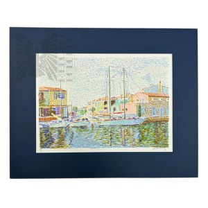 Serge MENDJISKY (1929-2017), Port Girmaud IV