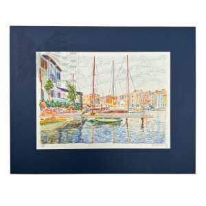 Serge MENDJISKY (1929-2017), Port Girmaud I