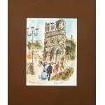 Urbain Huchet (1930 - 2014), Paryż, Notre Dame, 1977