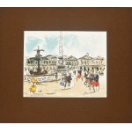 Urbain Huchet (1930 - 2014), Paryż, Plac de la Concorde, 1977