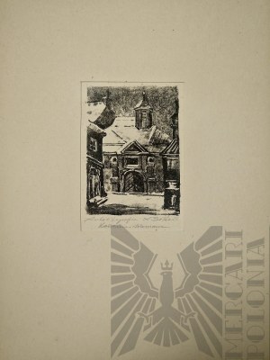 Aleksander SOŁTAN (1903 - 1994), Warszawa - ul. Kanonia, 1956