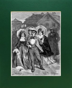 Elwiro Michał ANDRIOLLI (1836-1893), Rodzina Witebskich... z Meir Ezofowicz, drzeworyt 1878