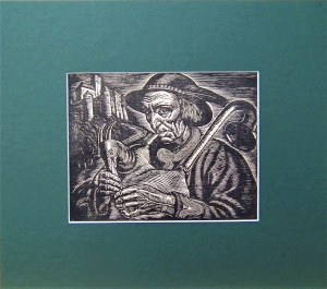Władysław Skoczylas (1883-1934), Dudziarz z cyklu Legendy Tatr