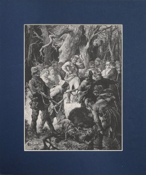 Elwiro Michał ANDRIOLLI (1836-1893), Koncert Wojskiego, 1881 z cyklu Pan Tadeusz
