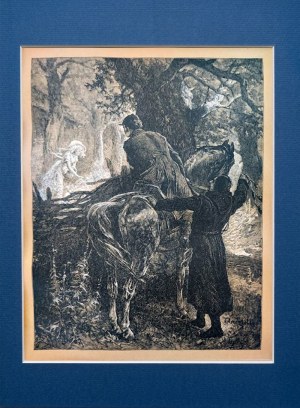 Elwiro Michał ANDRIOLLI (1836-1893), był to bernardyn, kwestarz Robak, 1881 z cyklu Pan Tadeusz