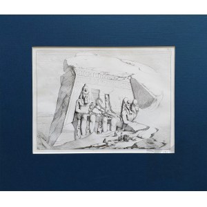 Carl MERKEL (1817-1897), Abu Simbel, 1856